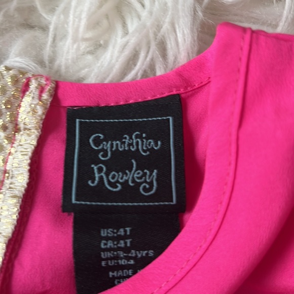 Kids metallic gold shirt & shorts - Picture 3 of 9